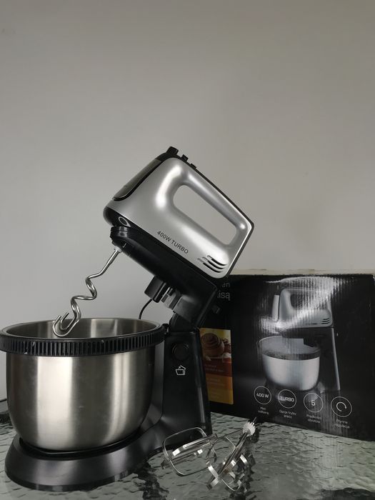 Mikser GÖTZE & JENSEN HM350BP 400W stalowa misa 3,4L Tryb Turbo
