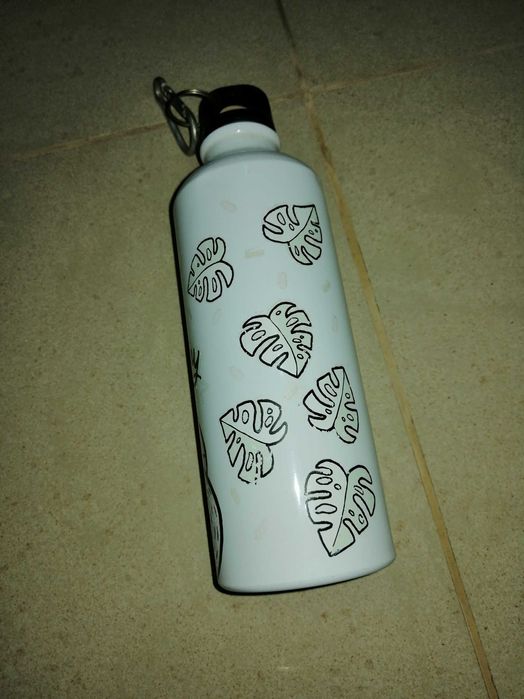 Garrafa para água em alumínio, 0.6 litros