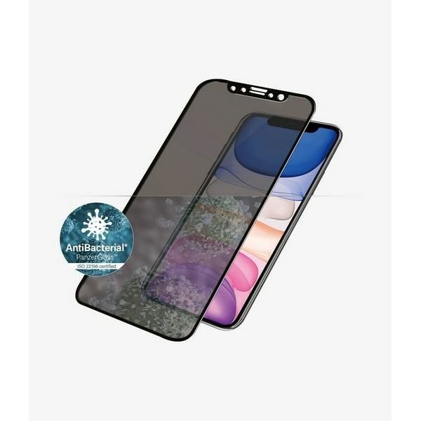 PanzerGlass E2E Super+ iPhone XR/11Case Friendly Privacy czarny/black