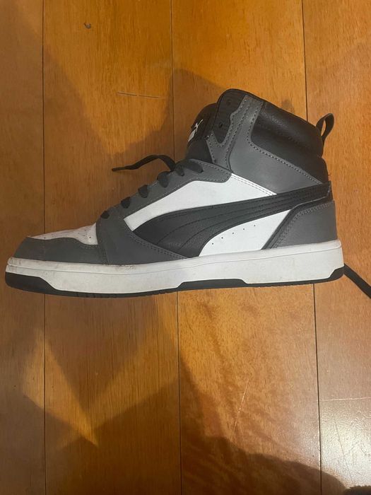 Sapatilhas Puma Rebound LayUp SL Mid originais, tamanho 43.