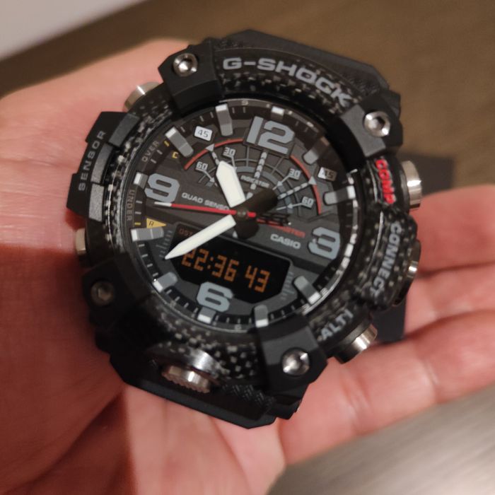 Casio Mudmaster em carbono rangeman