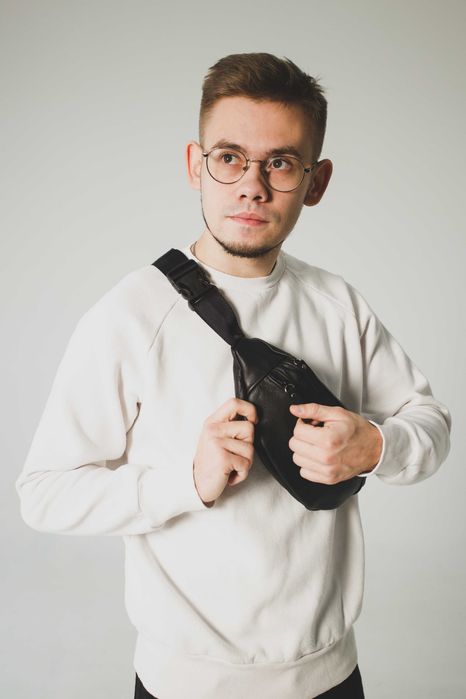 Сумка чоловіча шкіряна