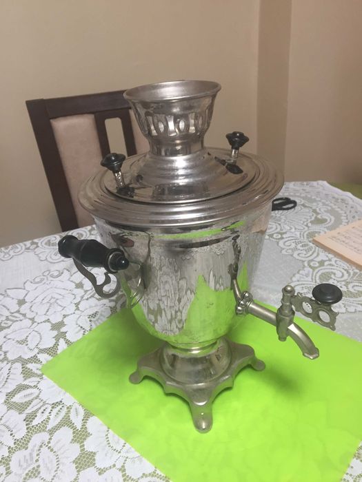 Самовар - ретро електрочайник не користований, 3,5л Ц-540