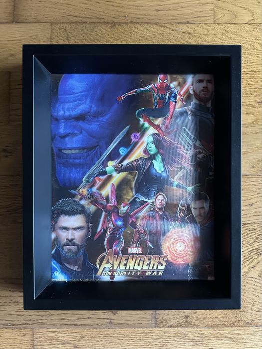 Poster Avengers Marvel 3D