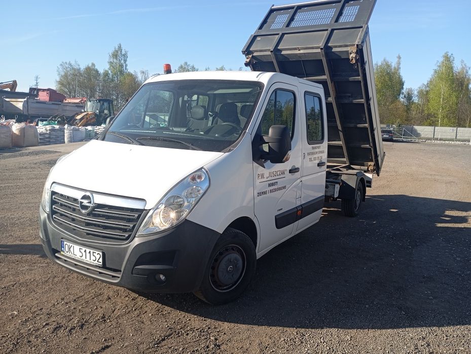 Opel Movano Doka 7 Osób Wywrotka 2019 r