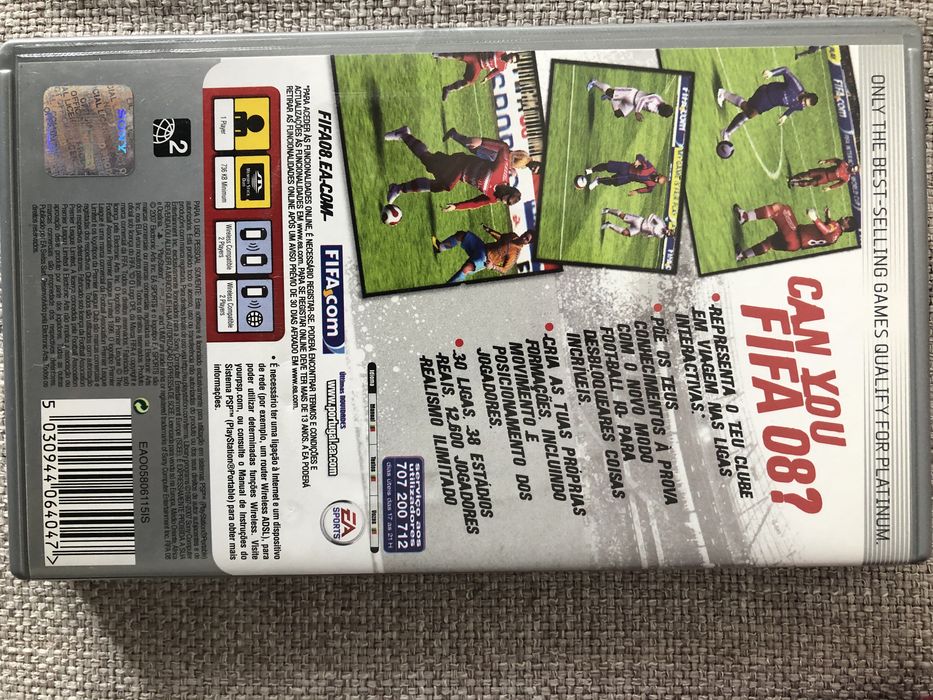 Fifa 08 PSP sony jogo
