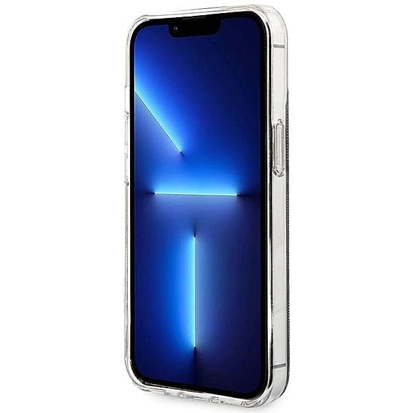 Etui Guess 4G Print MagSafe na iPhone 13 Pro + ładowarka indukcyjna -