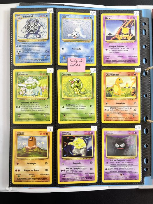 Cartas Pokemon Base Set Pt e Ingles