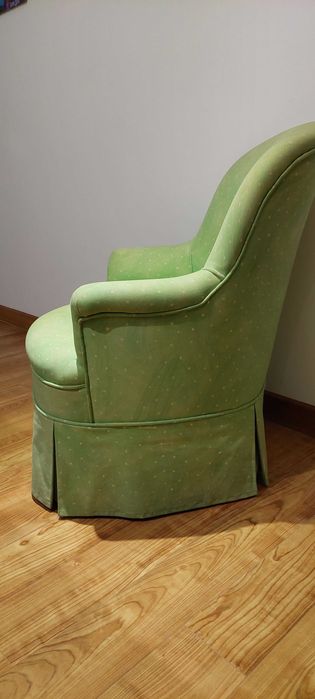 Sofa de quarto verde alface