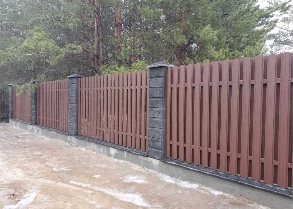 ‼️ Металеві штахети Полтава | Під замовлення