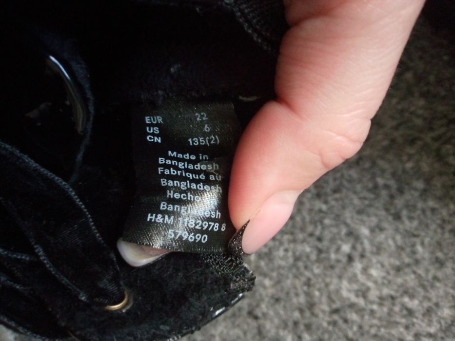 Черевики дитячі демісезонні H&M