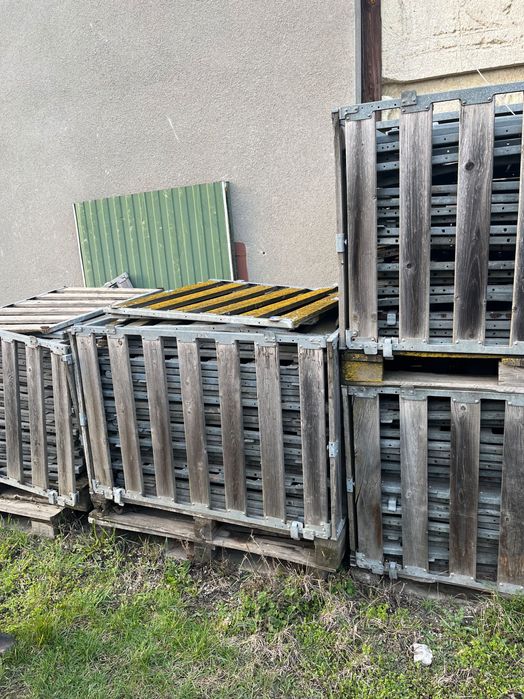 Skrzynie drewniane składane