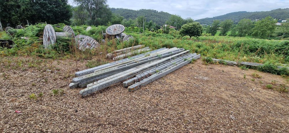 Postes cimento pilares