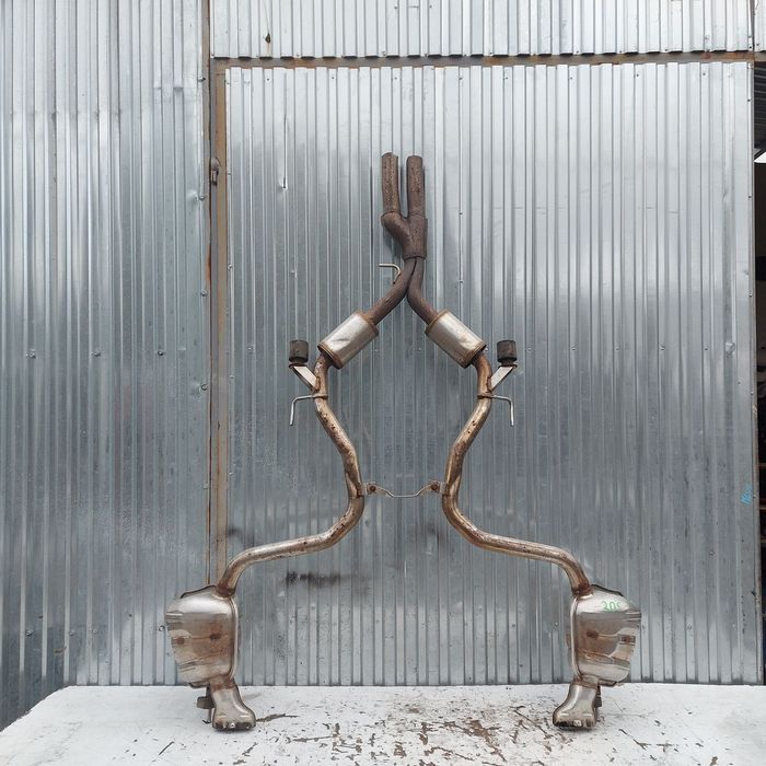 TLUMIK KONCOWY RURA WYDECHOWA WYDECH MERCEDES SL W230 ORYGINAL DEMONTAZ 2304911300 2304911400