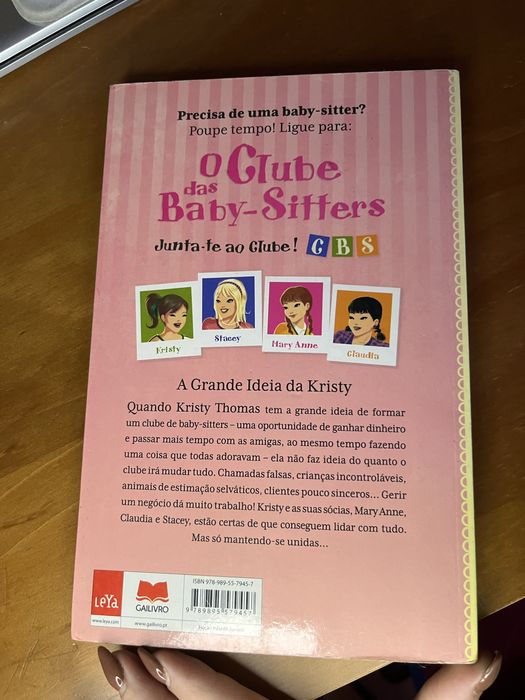 Livro o Clube das Baby-Sitters