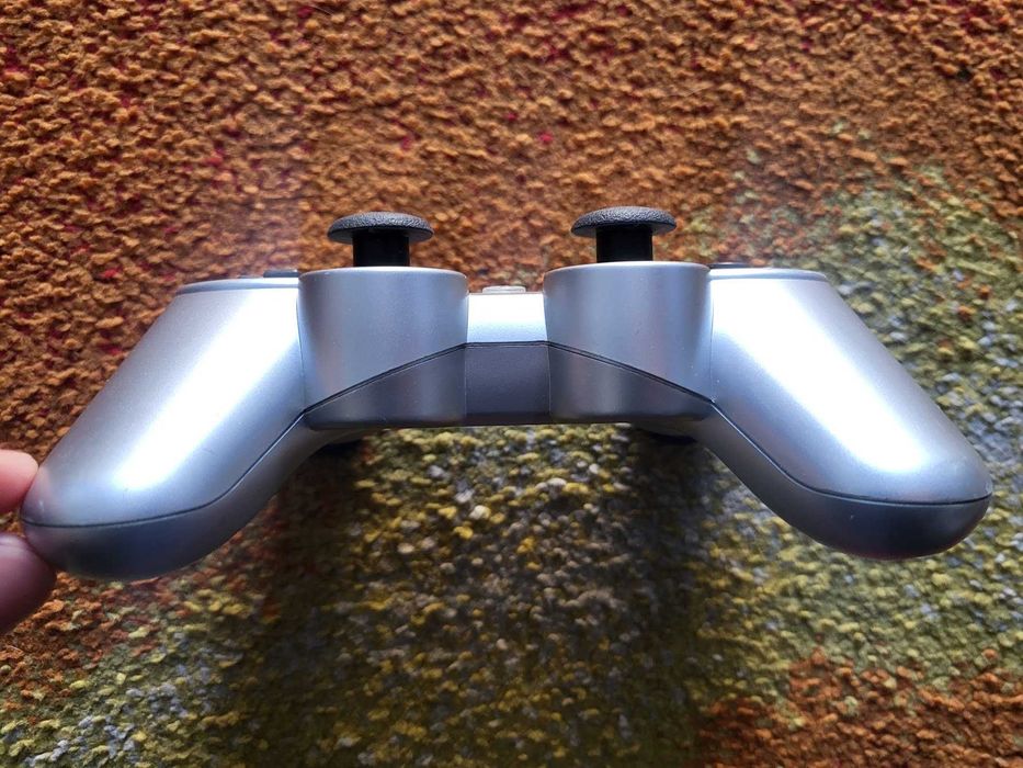 Oryginalny Pad PS3 Playstation 3 Sony Dualshock 3 Srebrny (Japoński)