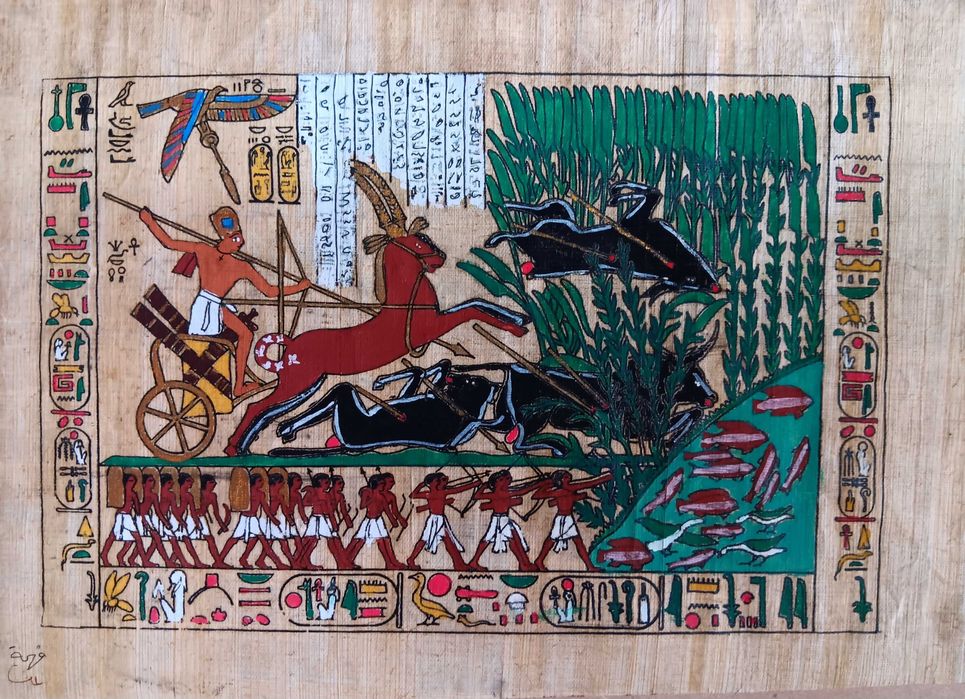 Papiro do Egipto, verdadeiro