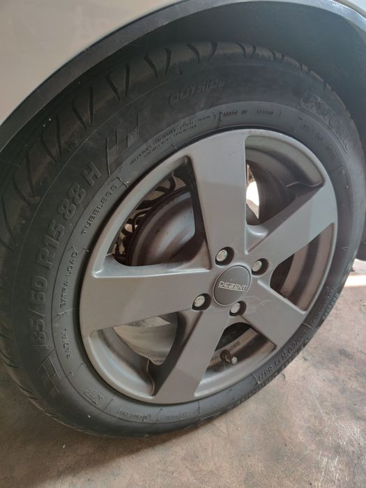 Продам диски DEZENT TD Graphite R15