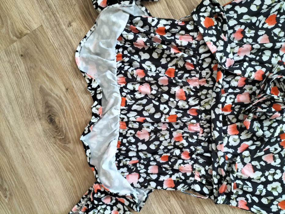 Sukienka długa, hiszpanka . L. Bonprix