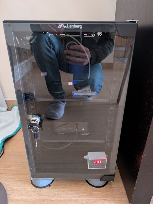 Rack Lanberg 9U 10 + Ventoinha