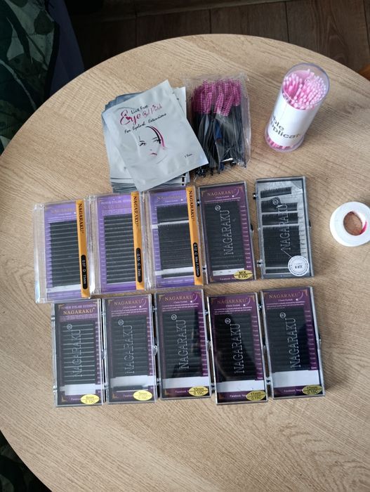 Zestaw do przedłużania rzęs