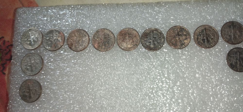 Монеты One dime перевертыш