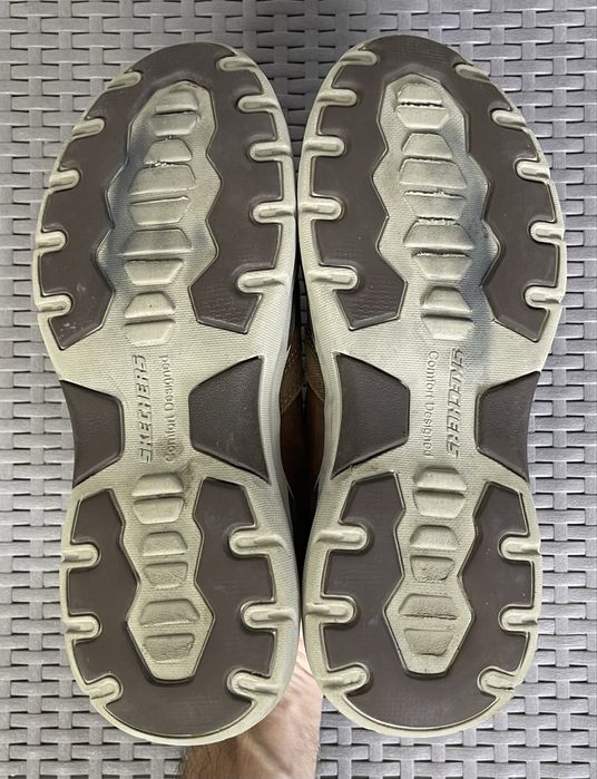 Skechers Air-Cooled кроссовки полуботинки туфли 44 размер кожаные