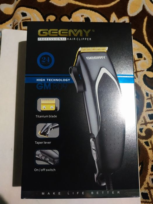 Машынка для стрижки GEEMY GM809 питание 220v.Новая.