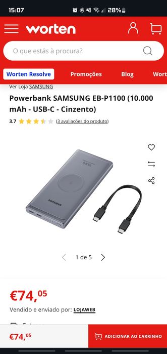 Powerbank Samsung 10000mah