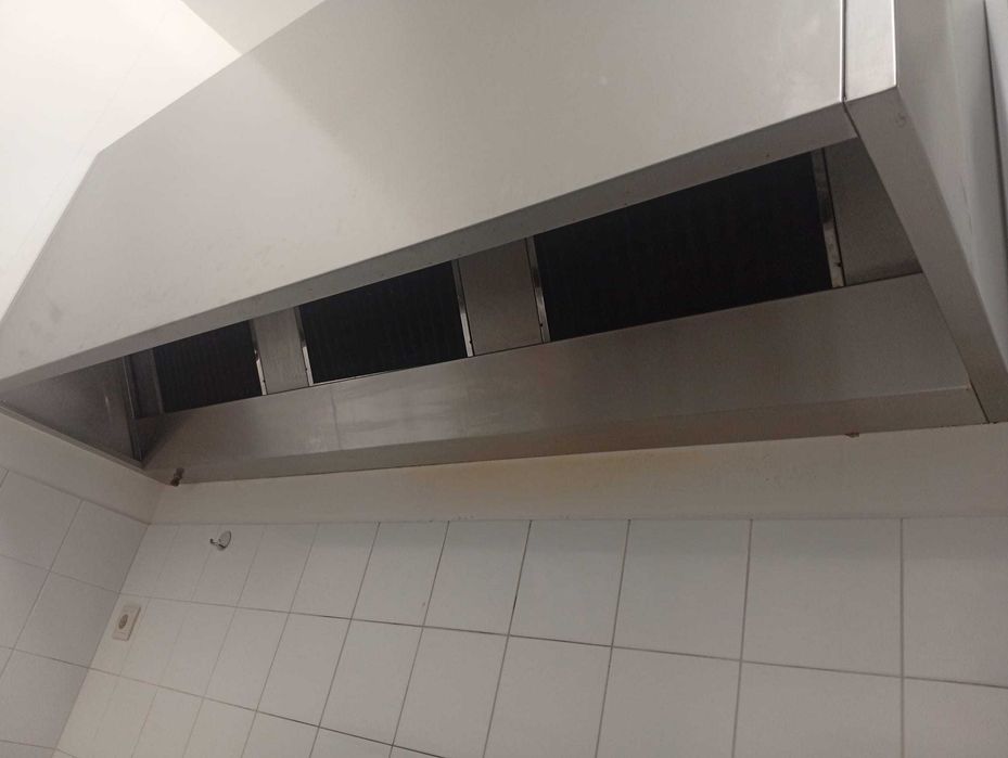 Hotte Apanha-fumos em inox