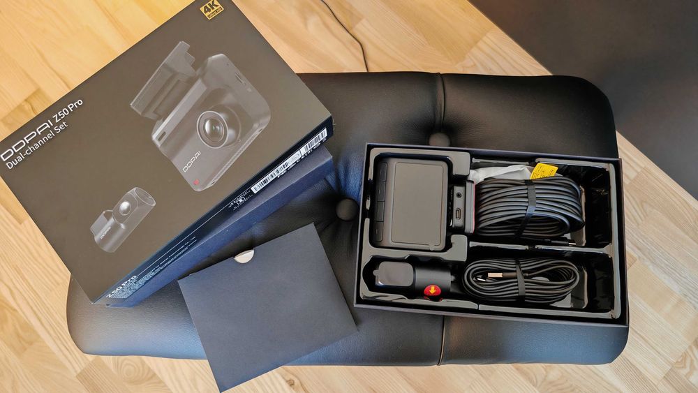 Nowa DDPAI Dash Cam Z50 Pro 4K + tył