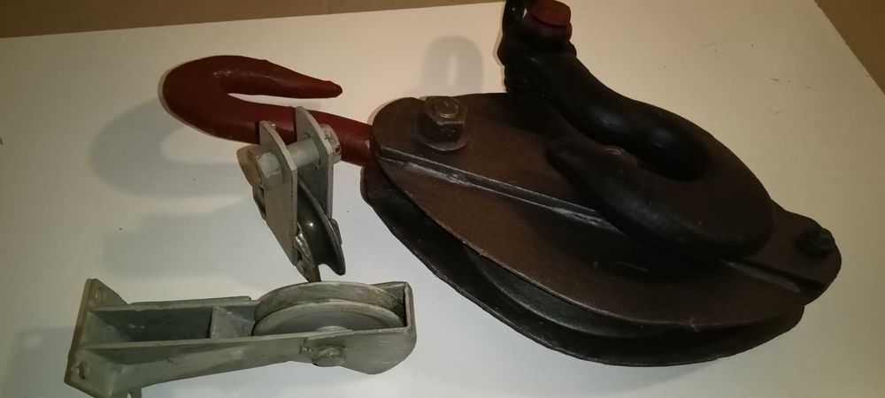 Bloczek budowlany - zblocze, rolka, hak - cena za wszystko
