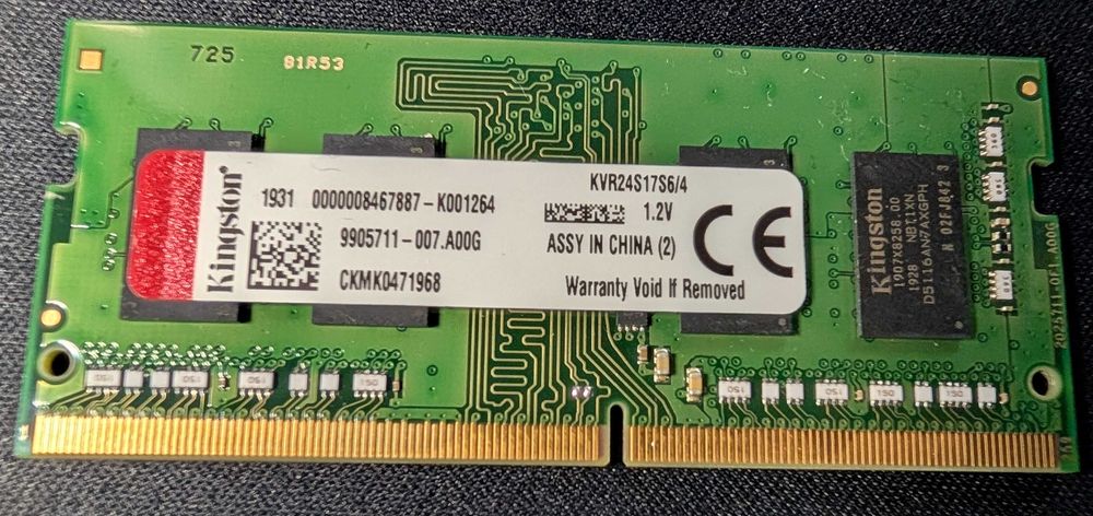 Mem 8GB DDR4 SO DIMM