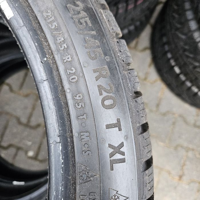 215/45R20 Continental Winter Contact TS 870 P zimowe 4szt jak nowe !!!