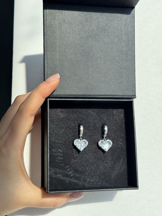 Комплект кольє та сережки в сріблі. Прикраси ручної роботи від lamari