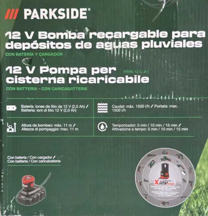 Bomba Parkside 12 v