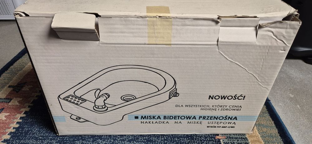 Miska Bidetowa Przenośna MBP-2/WS