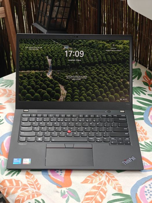 Laptop dla studenta Lenovo ThinkPad T14s Gen 2 i7-11generacji, 16GB RAM, 512 GB Dysk SSD, oryginalna ładowarka, bateria 3-4 godziny pracy