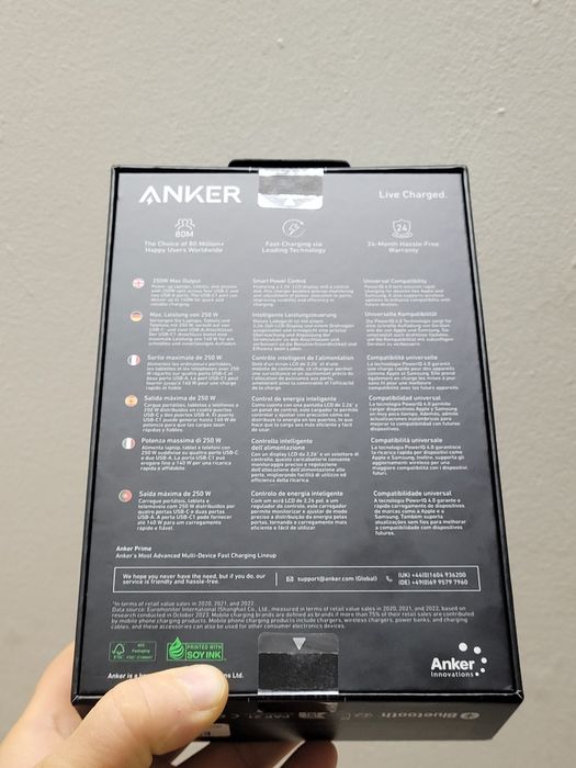 Тільки Євровилка Anker 240 w  Anker