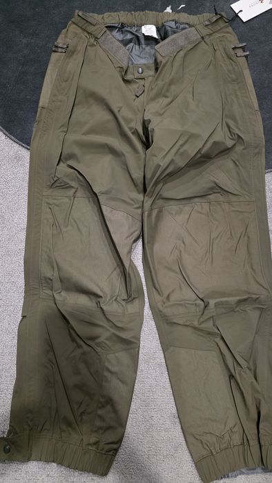 Spodnie goretex,  oliwka, wzór WS