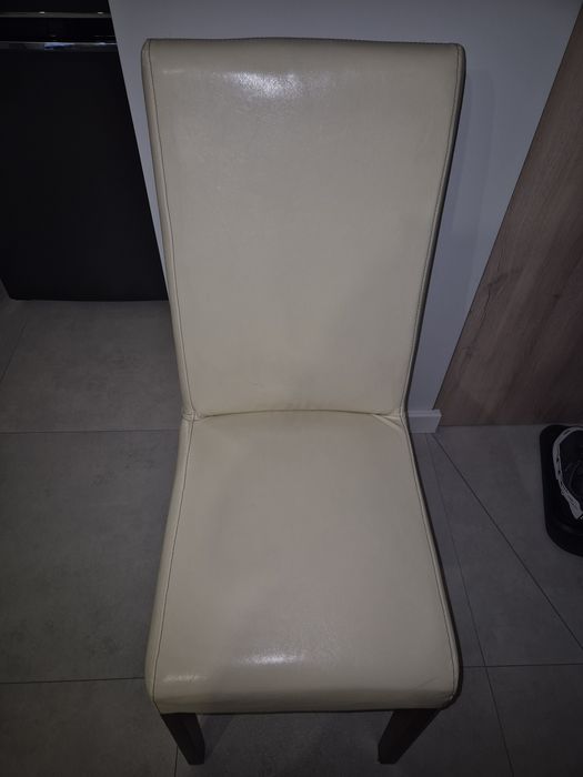 Krzesło eko skóra  stan dobry