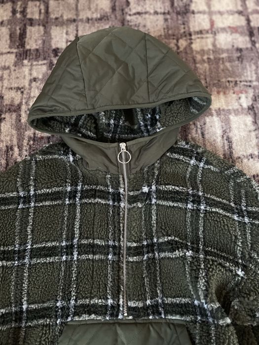 Куртка худі хакі зелена Zara S-ка