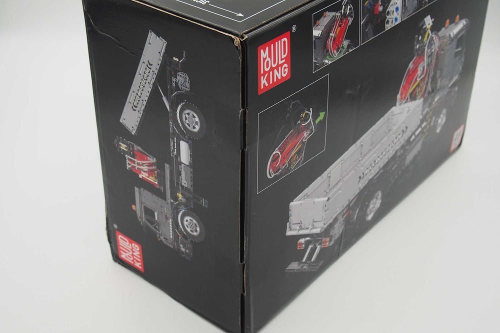 Mould King Camion Da Costruzione 19016 – Set Di 3767 Pezzi, Mattoncini Compatibili, Modello Collezionabile Per Adulti E Ragazzi