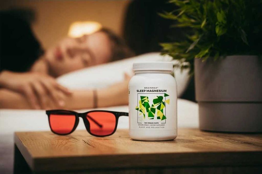 BrainMax Sleep Magnesium - Zmęczone Oczy