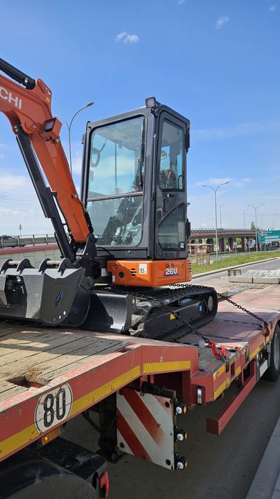 Wynajem Minikoparki Koparka Białystok roboty wykopy ziemne