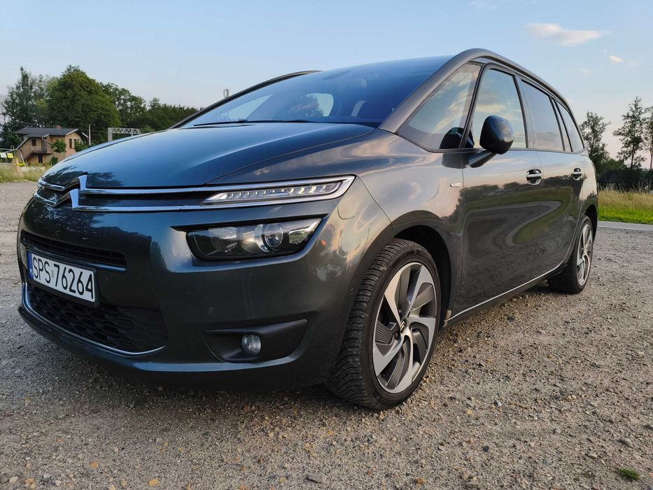 Citroen Grand C4 Picasso 2.0 HDi 150 KM - EXCLUSIVE | Od właściciela (6 lat w jednych rękach)
