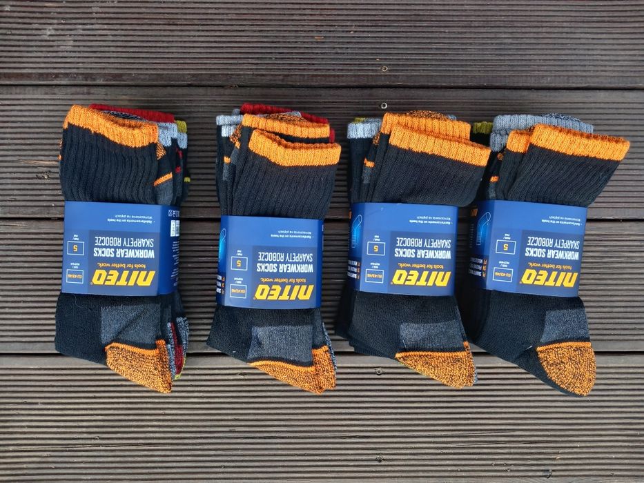 20 x Skarpety Zimowe Robocze  ocieplane Niteo rozm.43-46