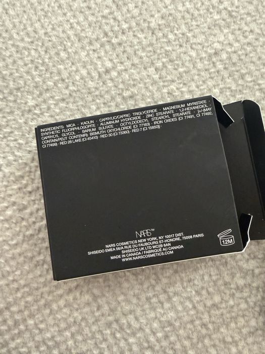 Nars orgasm edge