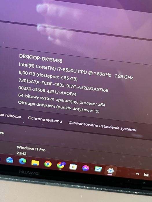 Huawei matebook x pro