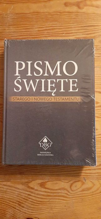 Pismo Święte Starego i Nowego Testamentu szare - OKAZJA!!!